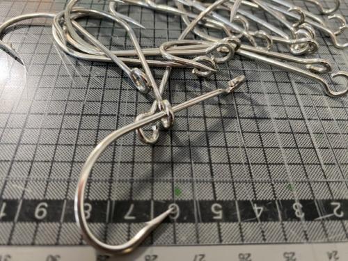 オショーネシーフック6/0テンヤや直リグに!5本