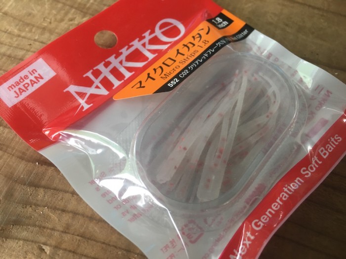 ニッコーマイクロイカタン1.8インチ(クリアレッドフレークUV)