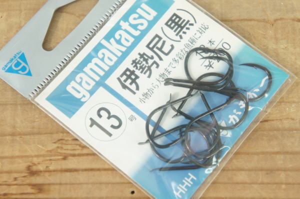 がまかつ伊勢尼(黒)13号