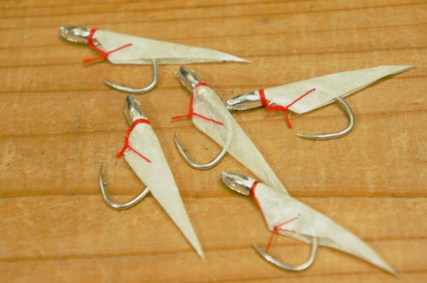 土佐かぶらアジ型13号ハゲ皮カツオ、シマアジ釣りに5本入り