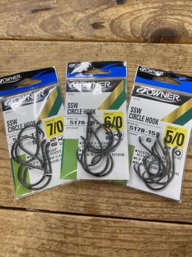 SSWアップアイサークルフック　小型イカ泳がせに