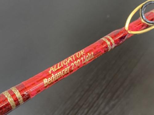 アリゲーターマダイ竿ビーダンサー230ライトバットジョイント改良バージョン