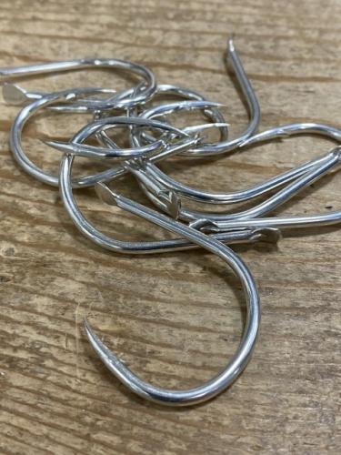 超軽量!大物泳がせはりAフック11/0叩5個