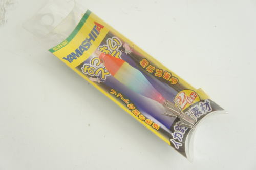 ヤマシタおっぱいスッテ7cm2段虹赤帽ヤリイカ、マルイカに