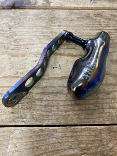 シマノビーストマスターMD3000/6000用チタンパワーハンドル