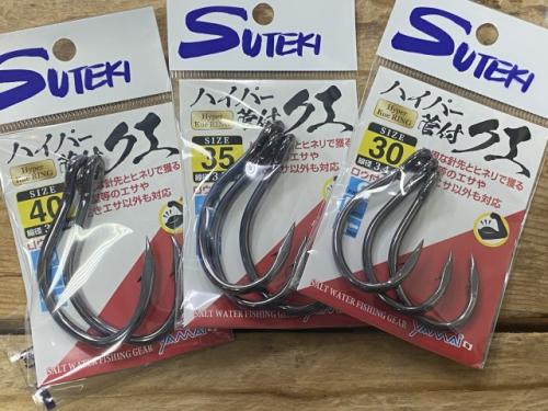 ステキ針ハイパー環付クエ大物釣り専用針