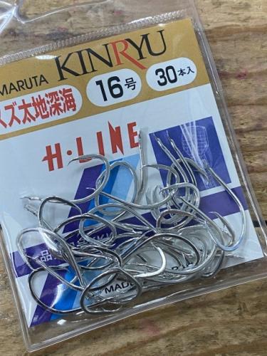 ハタ泳がせや伊豆七島のシマアジイィリーに!金龍スズ太地深海16号針に!