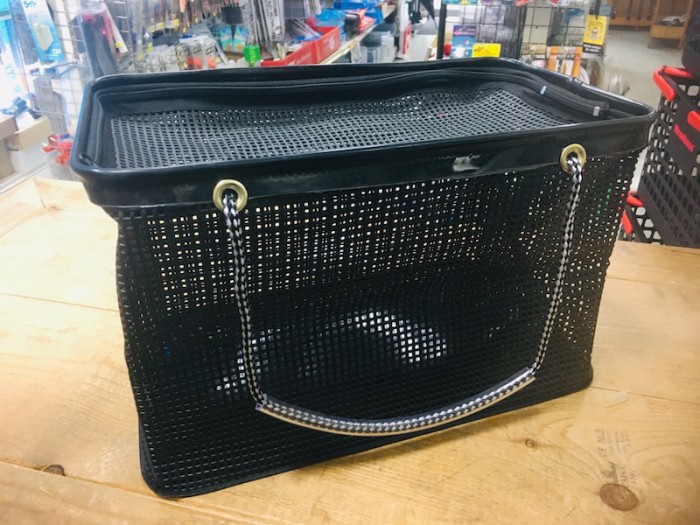 フタ付きザルバッカン38cm汚れ物収納にそのまま丸洗い出来る!