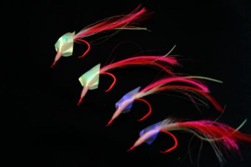 オニカサゴ、根魚用バケ針ムツ20号4本セット