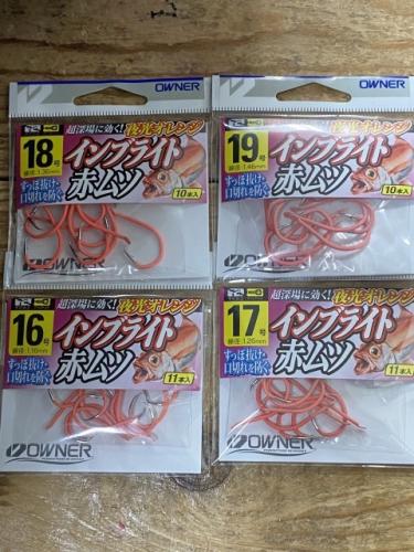 オーナーインブライト赤ムツ　アカムツ針