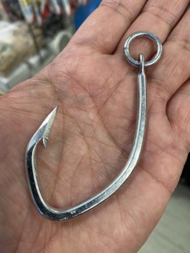 クエ針40号リング付き手打ち手曲げハンドメイト針